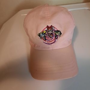 Vintage powerpuff girls embroidered cap hat